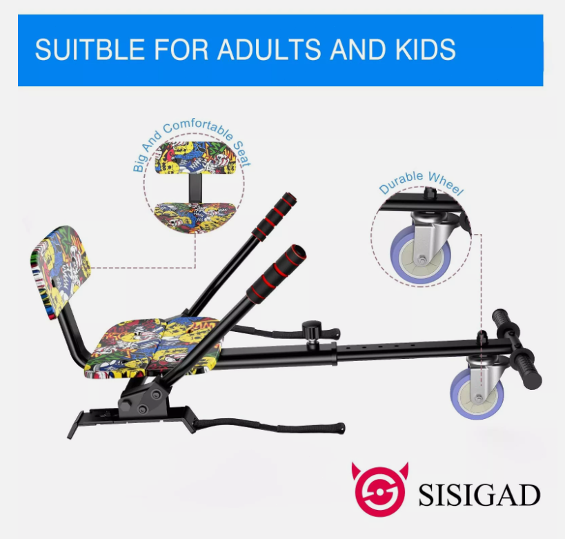 6.5'' Hoverboard Electric Self-Balancing Scooters & GO Kart Hover board for kids