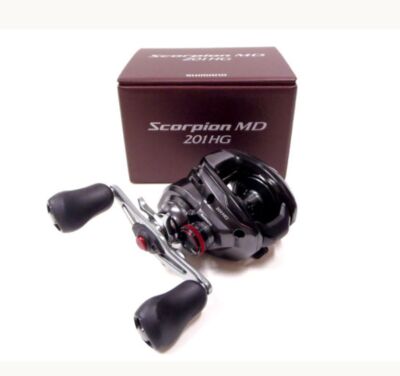 【ちゃおすミッチー 】SHIMANO Scorpion MD 201XG Shimano 24 Scorpion MD 201XG Left Handed Baitcasting Reel