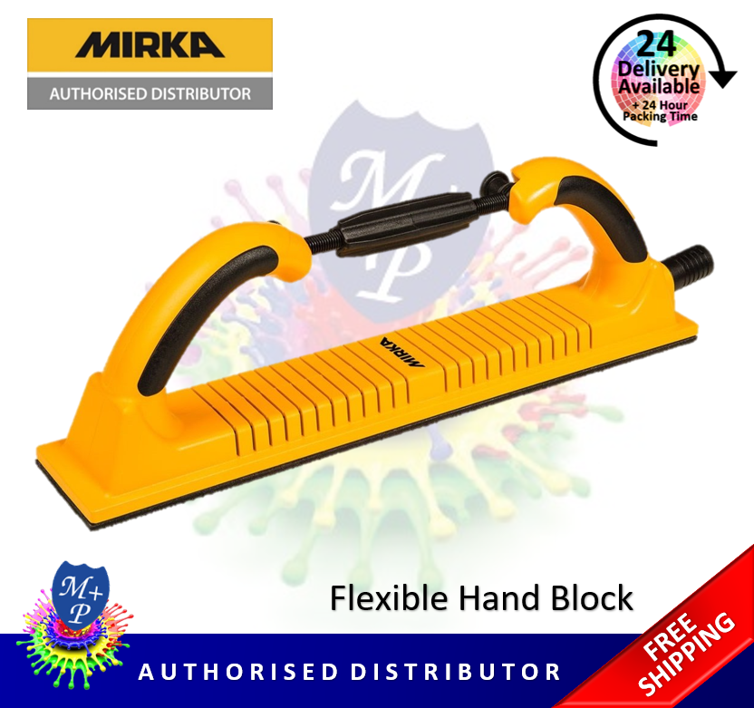 Mirka Flexible Hand Sanding File / Block 70mm x 400mm Suits Dust