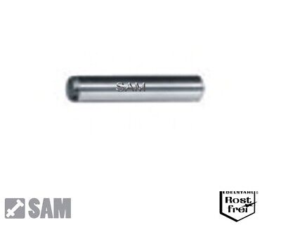 Zylinderstifte DIN 6325/ISO 8734 Edelstahl C1 Ø1,5mm 4 bis 20mm Länge - gehärtet