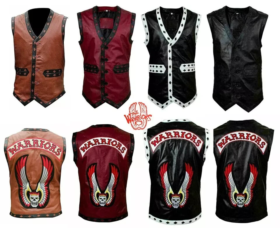ジャケット・アウター RIDERS SYNTHETIC LEATHER VEST JACKET Amazon.com: EXCELSIOR INT Men's Adjustable Sleeveless