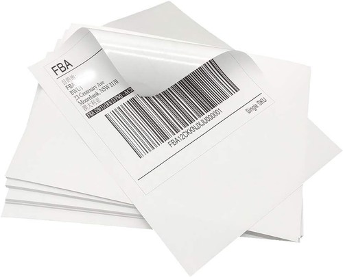 100PCS Vinyl Sticker Paper Glossy Matte Clear Waterproof Printable Inkjet Laser