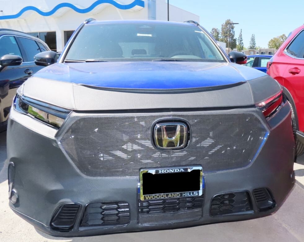 HONDA CR-V RD5 フルブラ ノーズブラ Lebra 2023-2024 Lebra Honda CR-V Hybrid Front End Mask Cover Bra