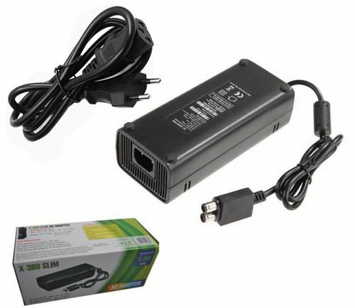 AC Brick Adapter Netzteil für Xbox 360 Slim EU Netzladegerät Kabel 135W