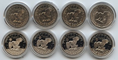 Susan B. Anthony Dollar 1979 to 1999 Set - PDS Mint Coin lot collection - BA679