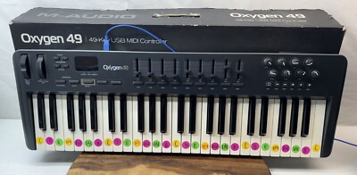 M-Audio Oxygen 49 3rd Gen Electric Keyboard - Barely Used Computer Cord Included