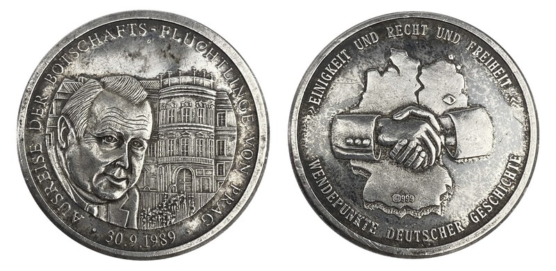 Silber-Medaille 999er 