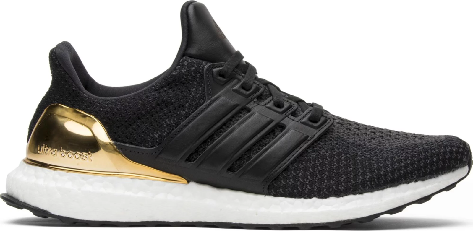 

Adidas UltraBoost 2.0 Limited Gold Medal 2016 Black Gold White BB3929 Мужские 15, Multicolor, adidas UltraBoost 2.0