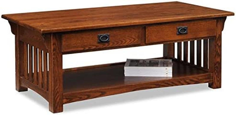 Leick Home Mission Impeccable, Brownbronze, 48 in X 24 in X 19 In, Medium Oak