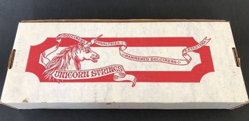 Unicorn String Bowed Psaltery in Original Box W/All Accessories