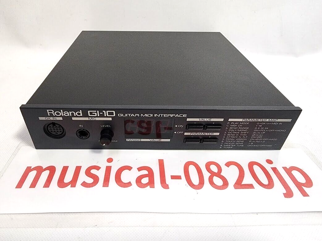 Roland GI-10 Guitar Synthesizer Bass MIDI Interface | eBay Roland GI-10 Guitar Synthesizer Bass MIDI Interface | eBay