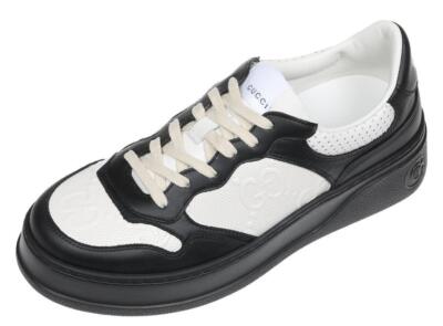 

НОВЫЕ ЖЕНСКИЕ КРОССОВКИ GUCCI НА ПЛАТФОРМЕ С РЕСНЕНИЕМ GG 40/США 10, Black/white