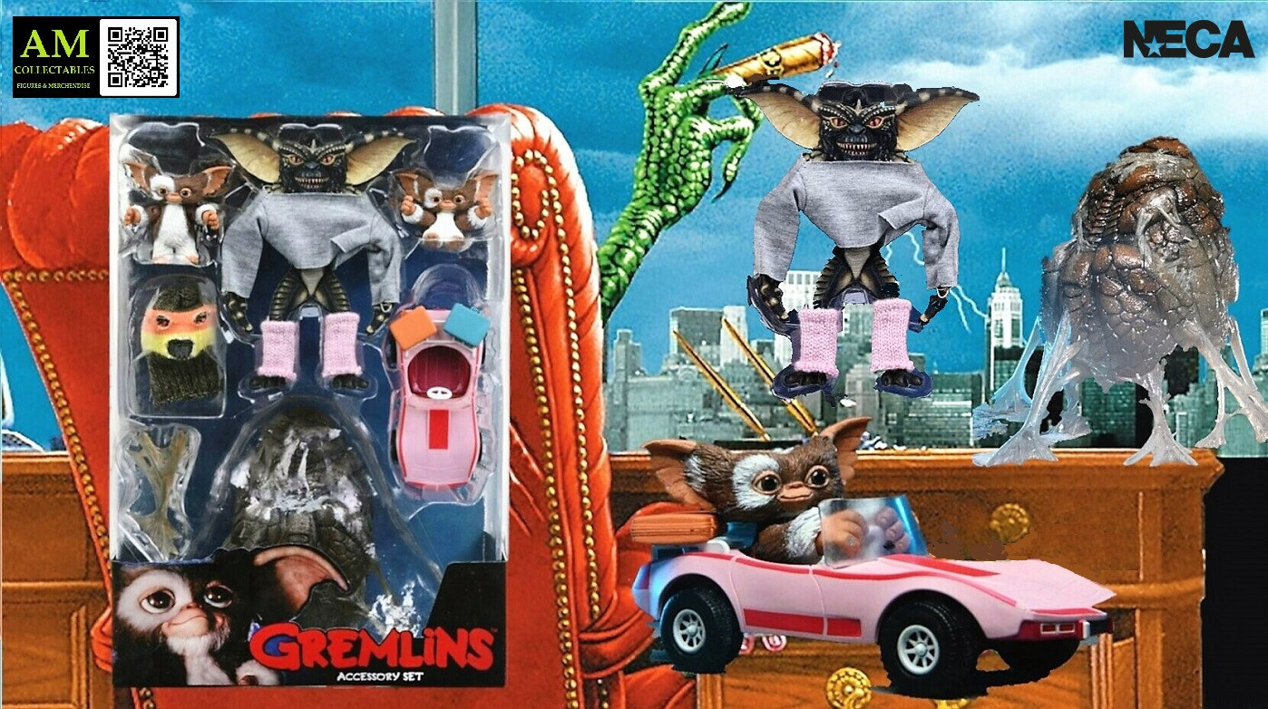 GREMLINS×GREMLINS×MORTAR 2体セット シリアルNo.付き Gremlins 6 Inch Scale Accessory Ultimate - Accessory Set