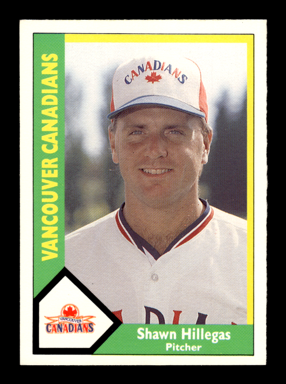 1990 CMC # 7 Shawn Hillegas Card (ML) Vancouver Canadians Chicago White Sox 1990 CMC # 7 Shawn Hillegas Card (ML) Vancouver Canadians Chicago White Sox
