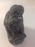VINTAGE NATIVE AMERICAN INUIT ESKIMO HAND CARVED STONE HUMAN FIGURES SCULPTURE