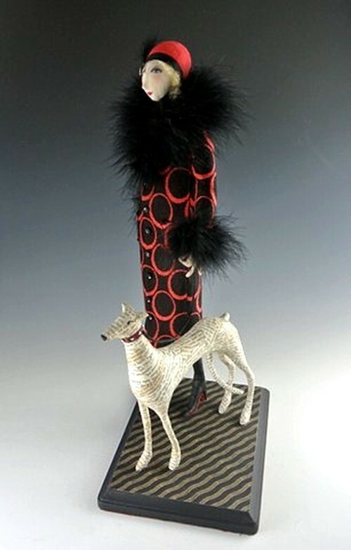 Cloth Art Doll Pattern Class Tutorial “Lillian and Max” by
