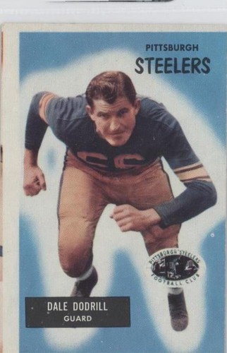 1955 Bowman Dale Dodrill #79