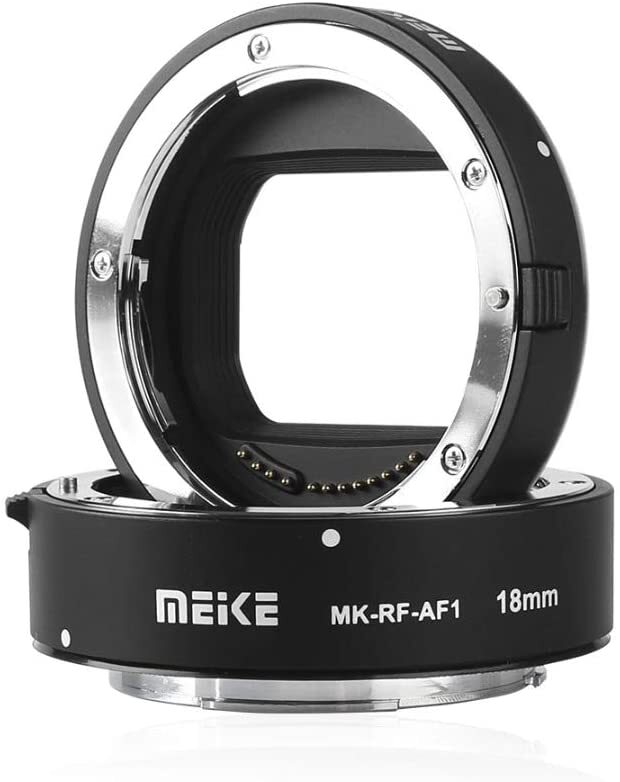 Kit De Tubes D'Extension Meike Pour Canon EOS R - 11 Mm Et 18 Mm Pour Macrophotographie
