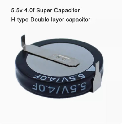  5.5v 4.0f Super Capacitor H type Double layer capacitor 1Pcs 10Pcs 20Pcs