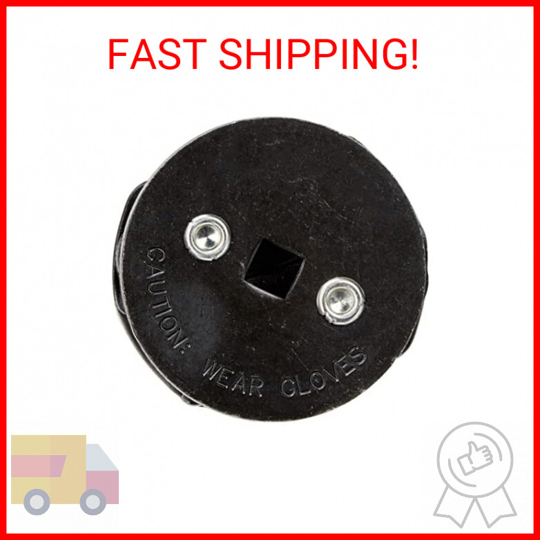 Lisle 63600 Oil Filter Tool,U.S.,2-1/2 - 3-1/8