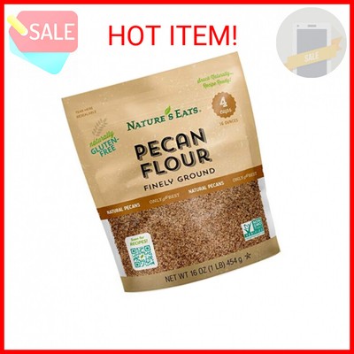 Nature's Eats Pecan Flour Finely Ground, 16 Ounce