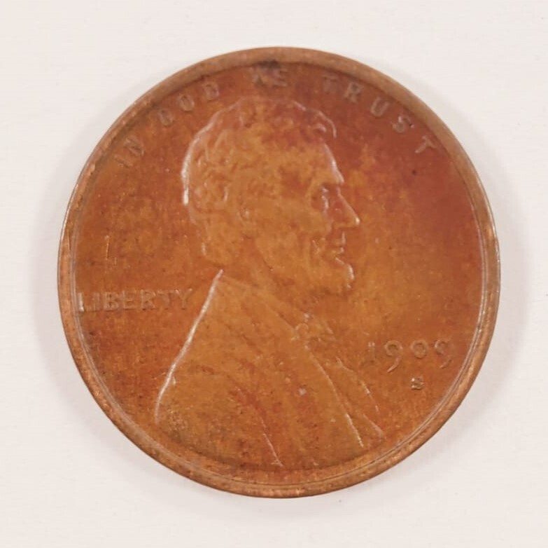 1909-S VDB 1C Lincoln Wheat Cent in XF Condition, Brown