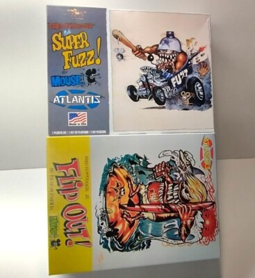2 KITS! ~Fred Flypogger~ as Flip Out & Super-Fuzz by Stanley Mouse Atlantis