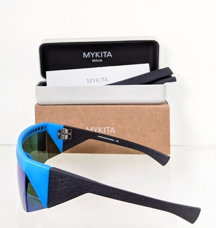 Pre-owned Mykita Brand Authentic  & Bernhard Willhelm Sunglasses Vice Col. 810 61mm In Grey & Flash Mirror