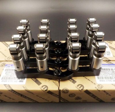 2xFront 5038785AD And 2xRear 5038786AD Hydraulic Lifter Yoke 04-21 DODGE RAM 5.7