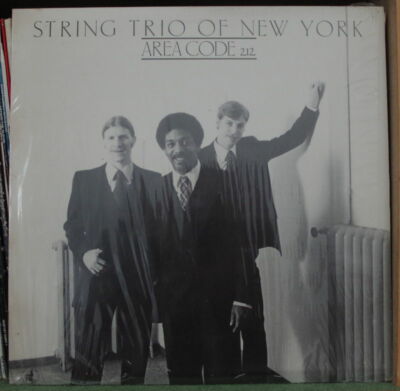STRING TRIO OF NEW YORK AREA CODE 212 ITALY PRESS LP BLACK SAINT RECORDS 1981