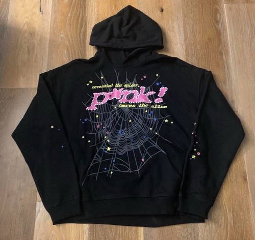 ミ*ピ様 【夏限定価格】sp5der Black Hoodie Sp5der P*nk Hoodie Black | Sp5der Hoodie | Sp5der P*nk