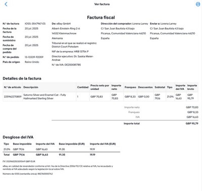 Artikelfoto(s) von einem verifizierten Käufer