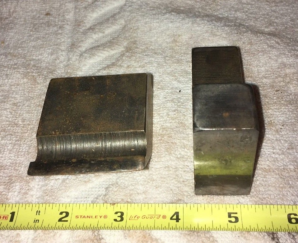 Numbered Steel Bucking Bars Aircraft Sheet Metal Tools Lot Of 2