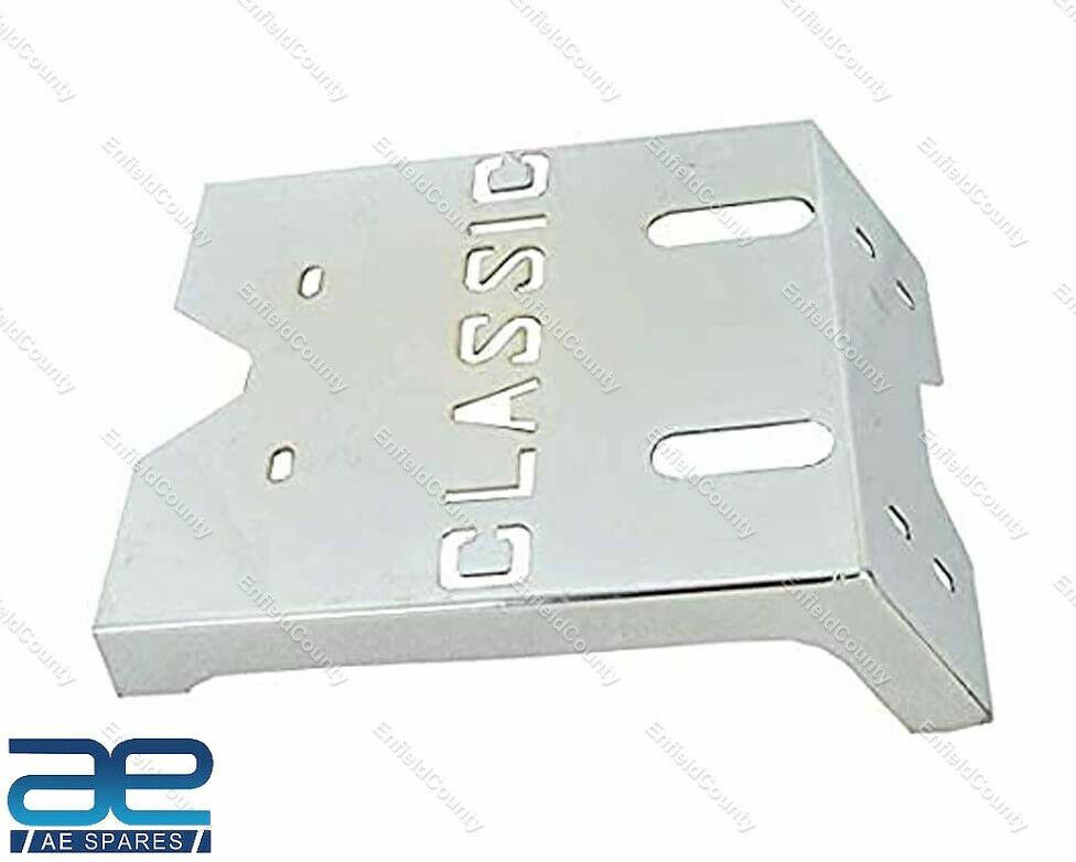 Fits Royal Enfield Classic 350 500cc Engine Guard Skid Plate Steel Chrome