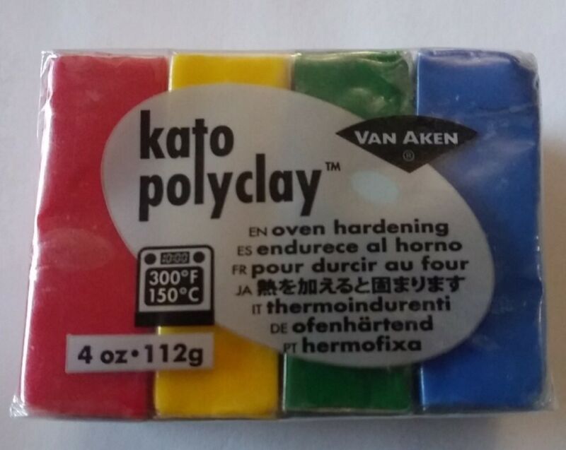 Kato Polyclay 4 oz Total Per Package New Various Colors