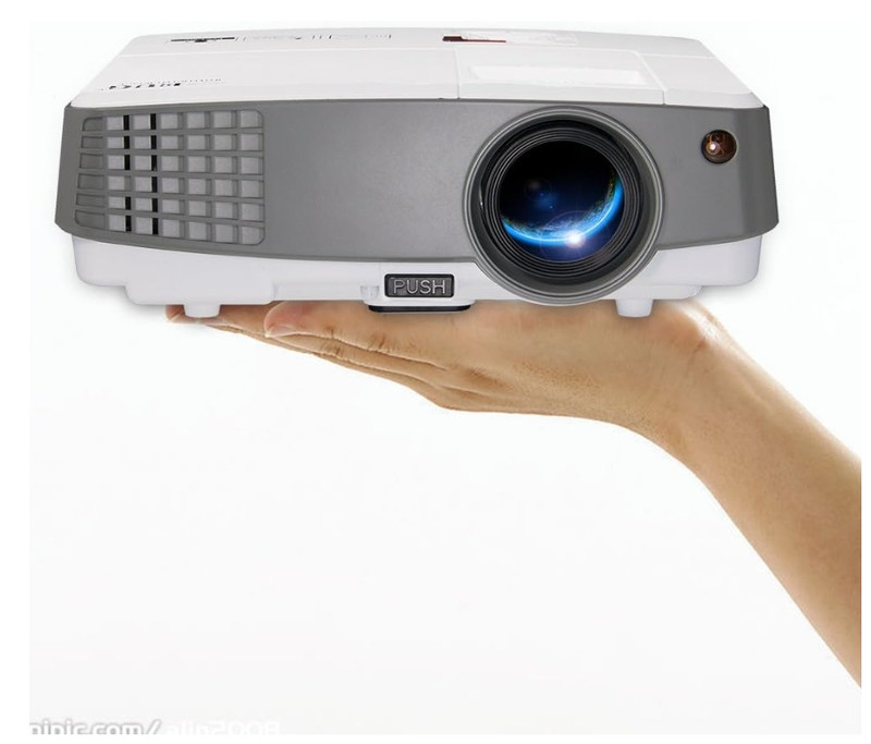 Projector with Bluetooth  Smart LCD TV Video Projector, HDMI