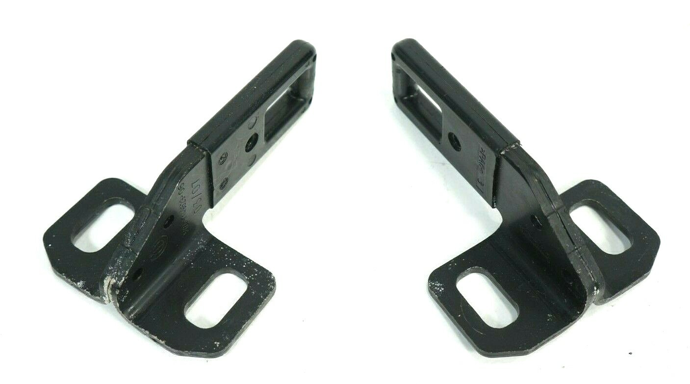 2007-2013 bmw e70 x5 trunk lid tailgate striker bottom bracket hook pair of 2