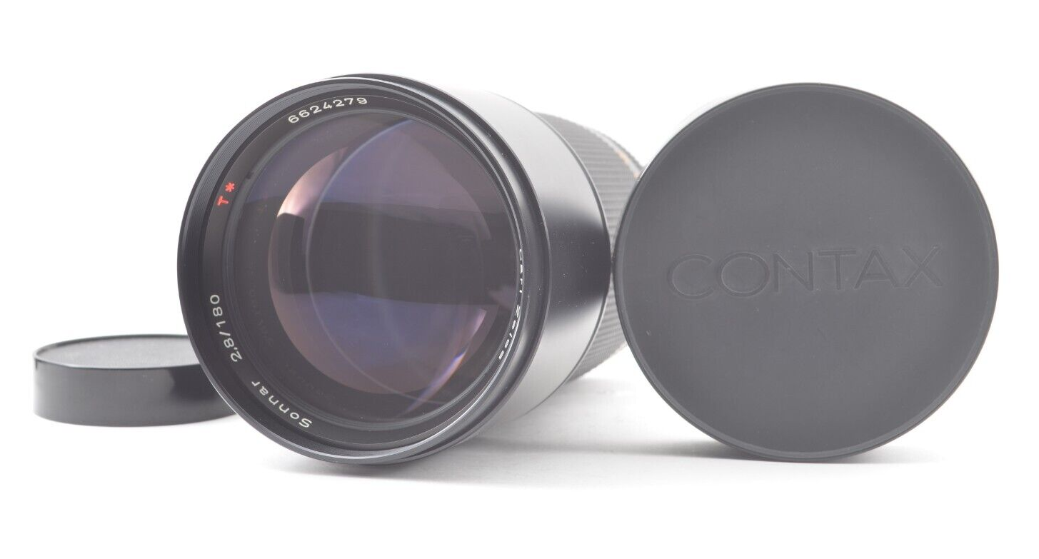 Top Mint】Carl Zeiss Sonnar 180mm f/2.8 T＊for CONTAX