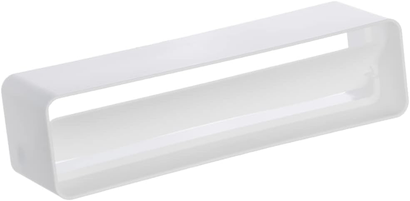 Duct Connector 220mm x 55mm with Non-Return Damper Flap Straight Joint - Rectang