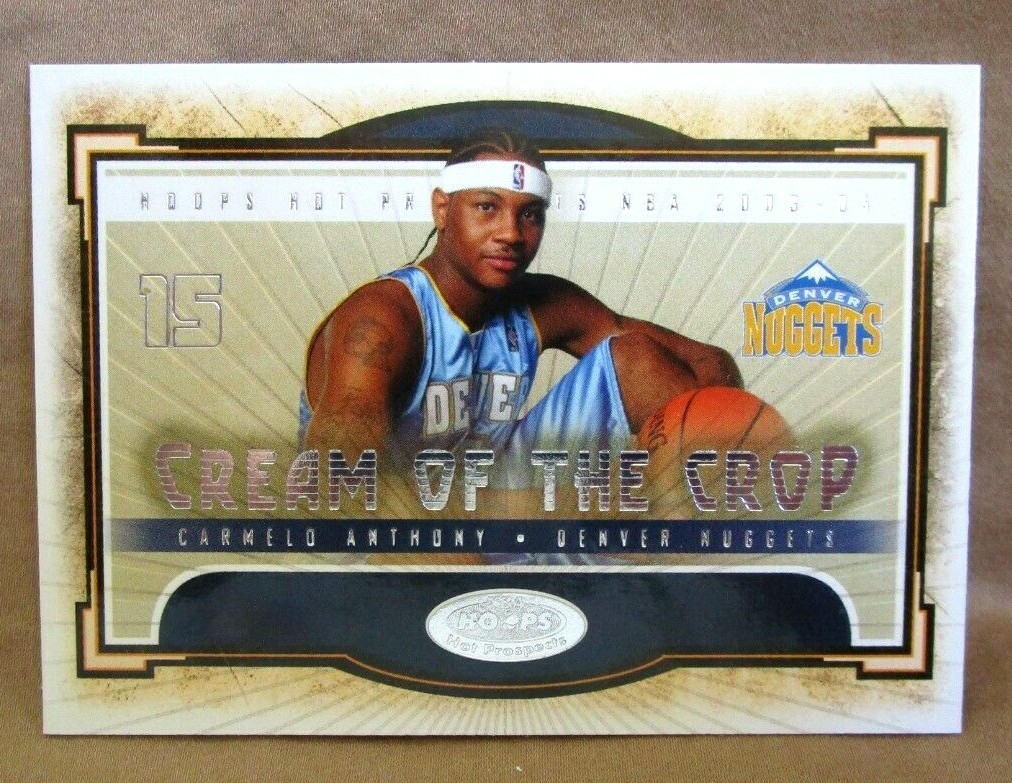 NBAカード　Carmelo Anthony rc refractor Carmelo Anthony Rookie Card 2003-04 Topps Chrome Refractor