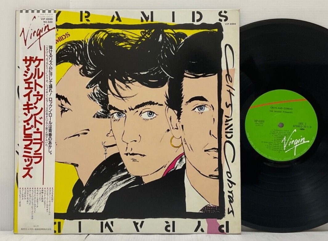 The Shakin' Pyramids – Celts And Cobras LP 1982 Japan Virgin