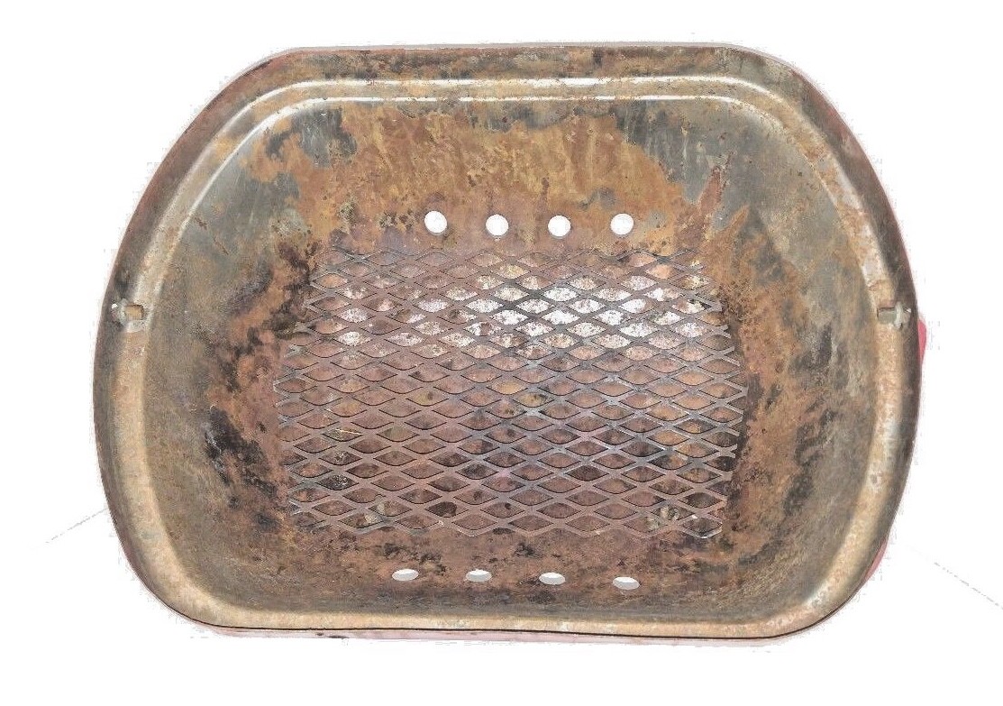 Vintage LITTLE PAL PORTABLE BBQ GRILL or Smoker Red