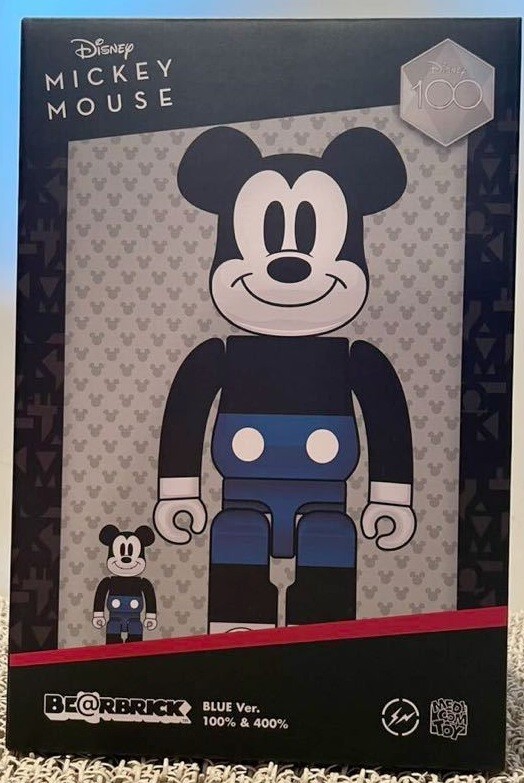 MEDICOM TOY - BE@RBRICK fragment MICKEY MOUSE 100％400％ Mickey Mouse – BE@RBRICK AUDIO STORE