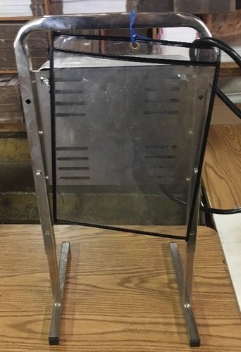 Palmer Fixture EcoStorm Touchless Automatic High Speed White Hand Dryer Working