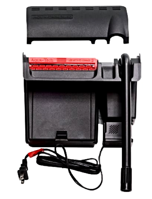 29 Gallon Aquarium Kit Set Fish Tank Led Light Hood Filter Fresh Clear Water New