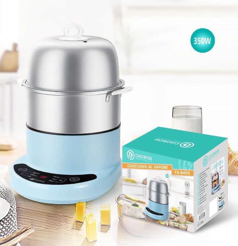 Cuoci Uova A Vapore Bollitore Elettrico 350w Cuociuova Uova Tx-8405 linq