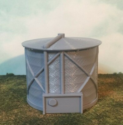 Small FUEL TANK - HO Scale - 1:87 - 6 Sizes AVAILABLE! - Fully Assembled!  USA