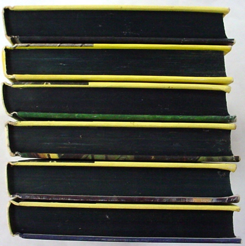 Nancy Drew 6 Lot nos.24, 25, 26, 28, 30, 31 Yellow Spine Picture Cover Editions
