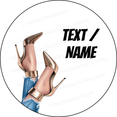 Personalized high heels cheap