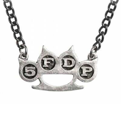 Alchemy Gothic Five Finger Death Punch Unisex Necklace   Local Stock   Gothic